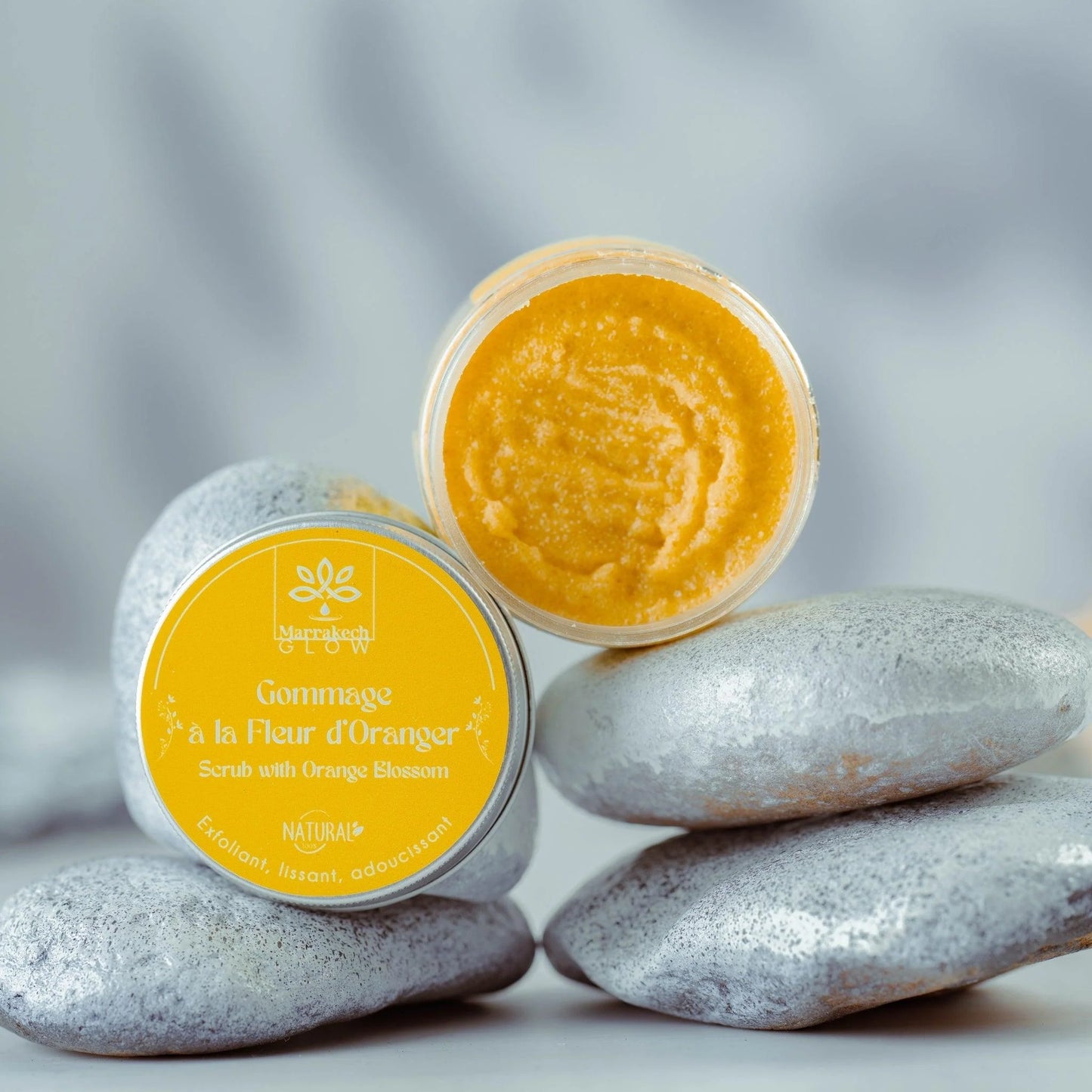 Moroccan Body Scrub with Orange Blossom - 200g