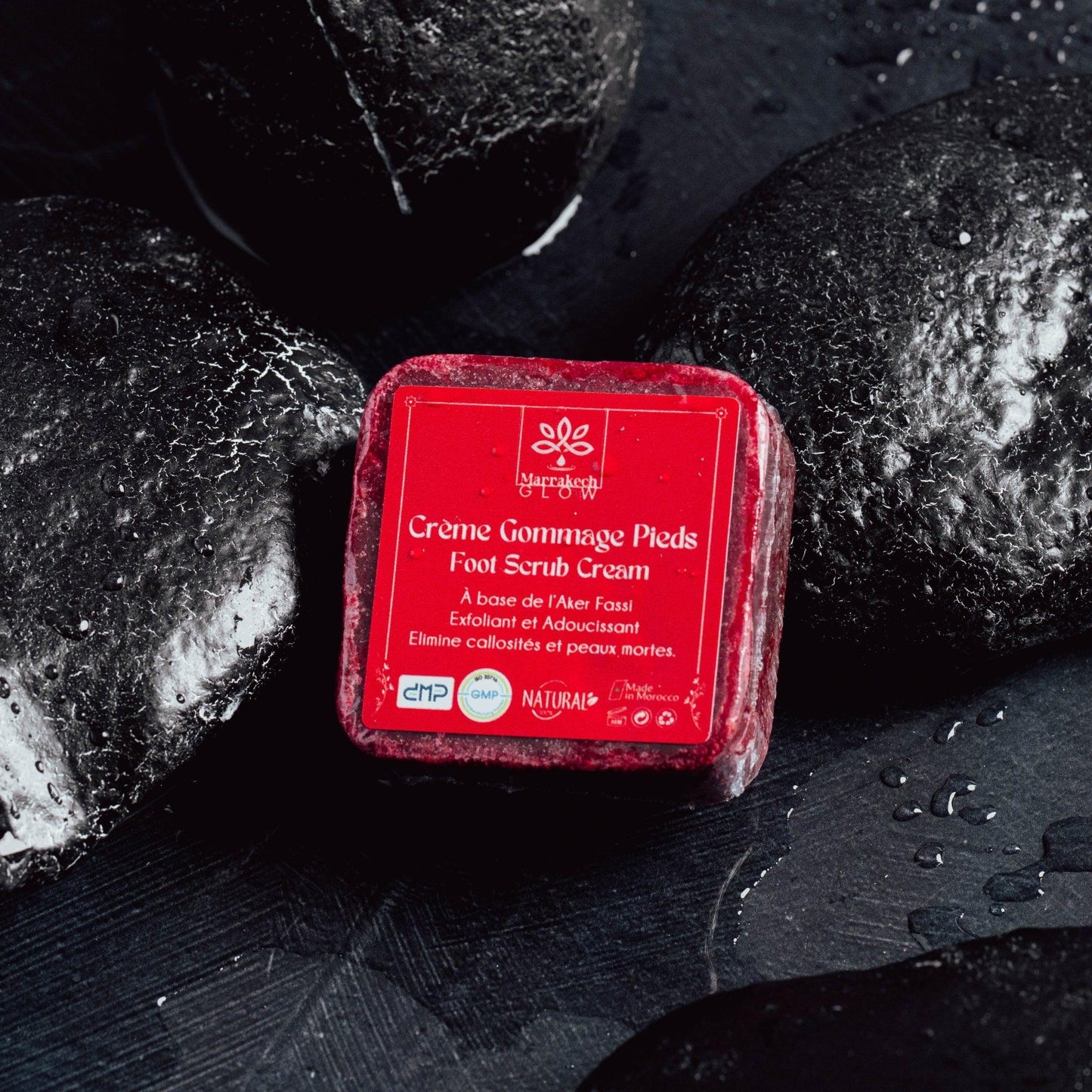 Moroccan Exfoliating Foot Scrub - SMOOTH, SOFT & REVITALIZED FEET - 50g