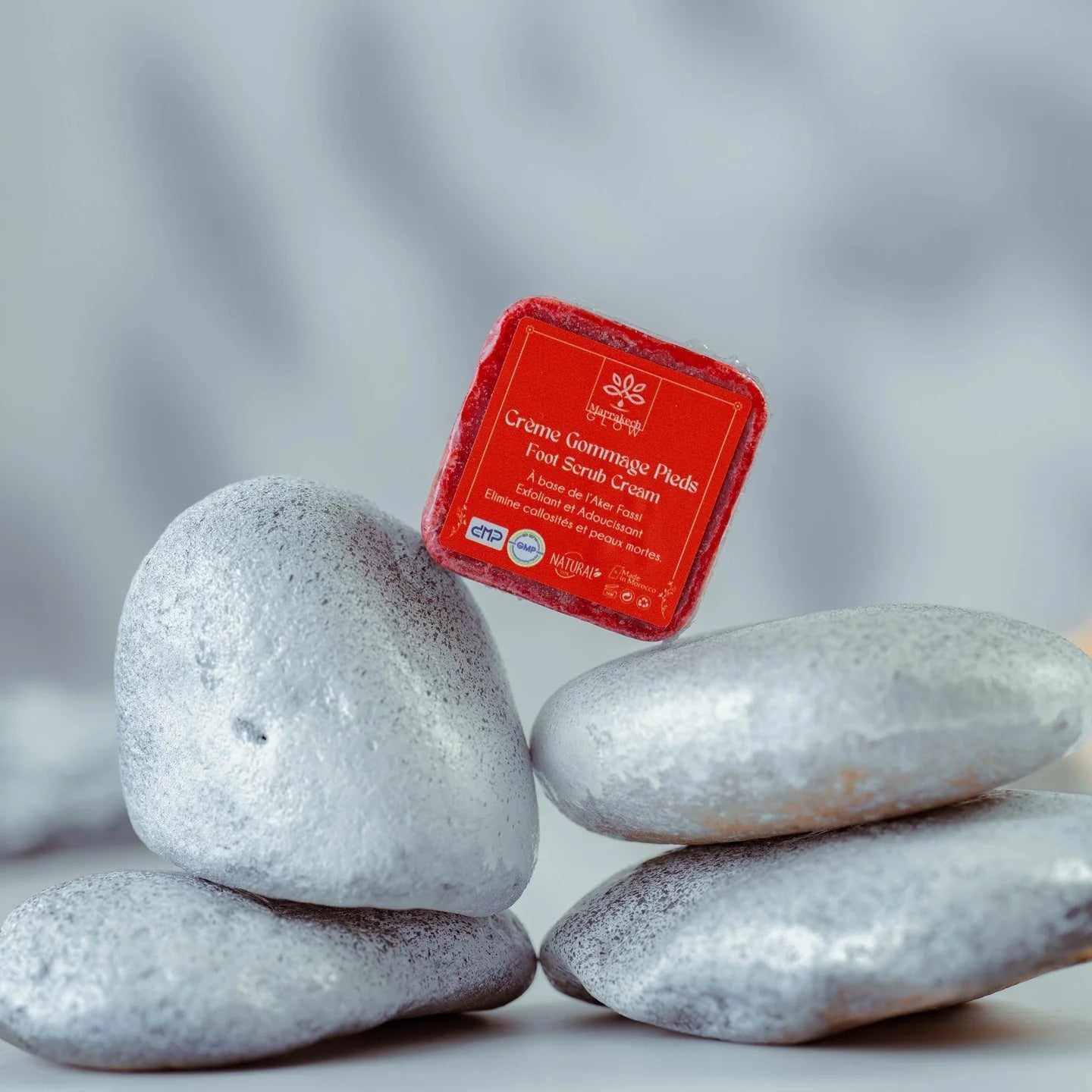 Moroccan Exfoliating Foot Scrub - SMOOTH, SOFT & REVITALIZED FEET - 50g